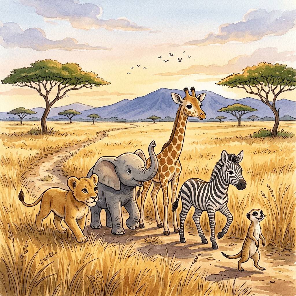 African Animal Stories - Robs Books