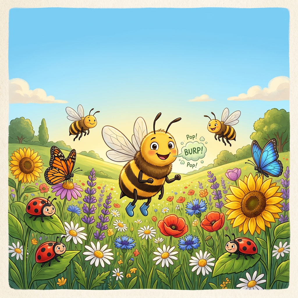 Barry the Burping Bee - Robs Books