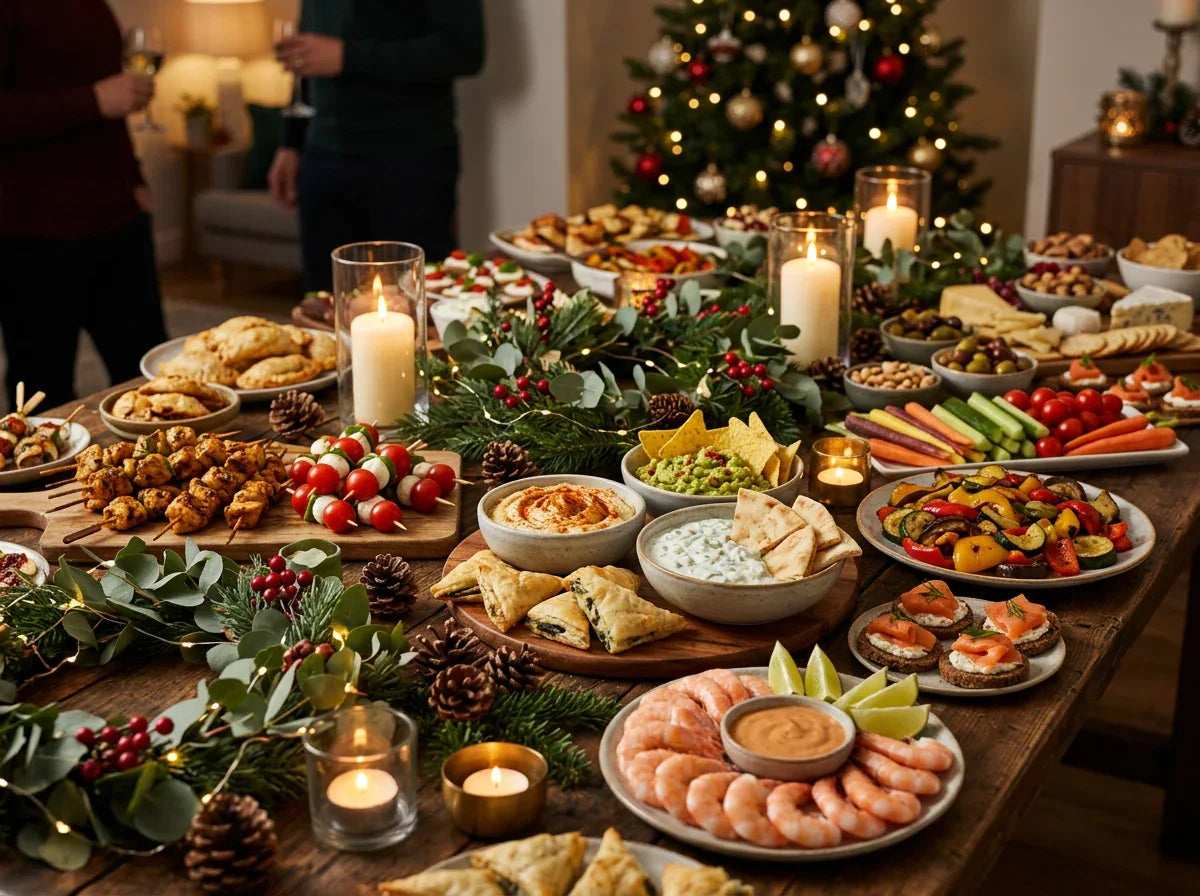 Global Fusion Christmas Party Bites-Robs Books