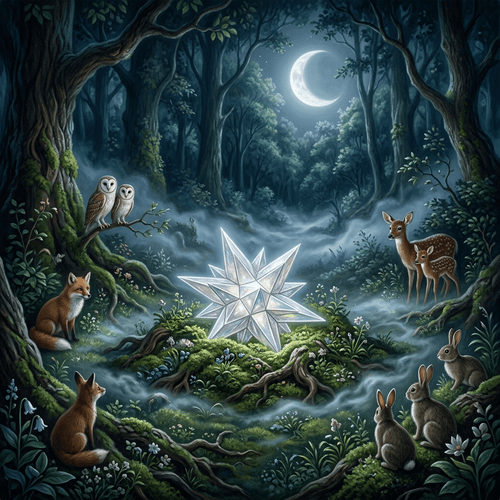Book 2 of The Enchanted Forest Chronicles | THE MOONLIT MELODY: THE MYSTERY OF THE FALLING STARS - Robs Books