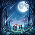 Book 2 of The Enchanted Forest Chronicles | THE MOONLIT MELODY: THE MYSTERY OF THE FALLING STARS - Robs Books