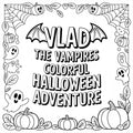 Vlad the Vampire's Colorful Halloween Adventure - Robs Books