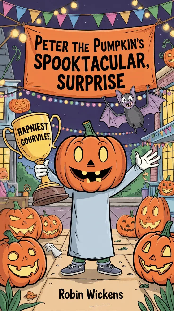 Peter the Pumpkin's Spooktacular Surprise-Robs Books