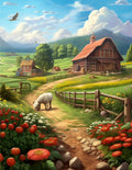 200 Country Farm Coloring Pages for Adults 1 - Robs Books