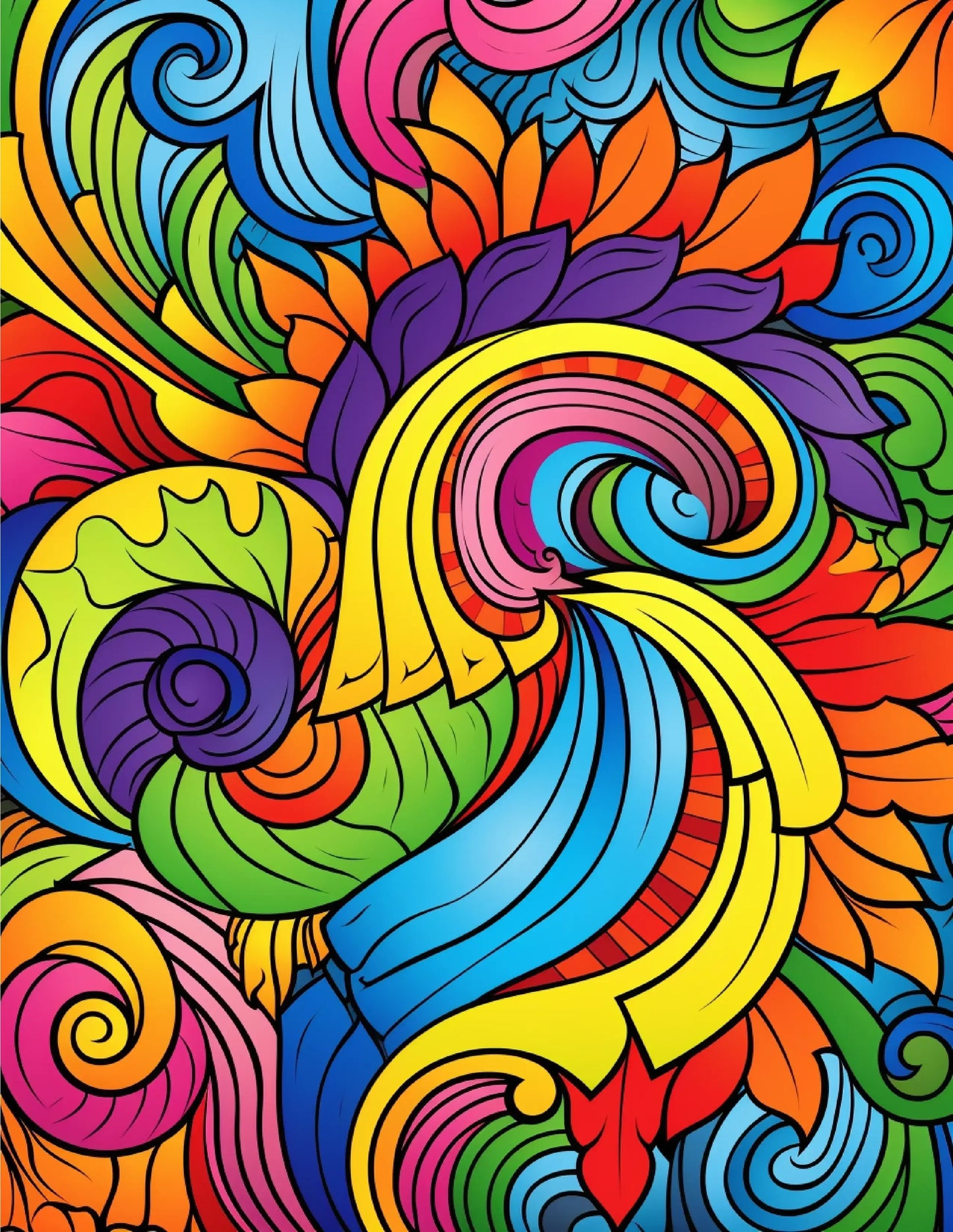 116+ Amazing Patterns Coloring Pages-Robs Books