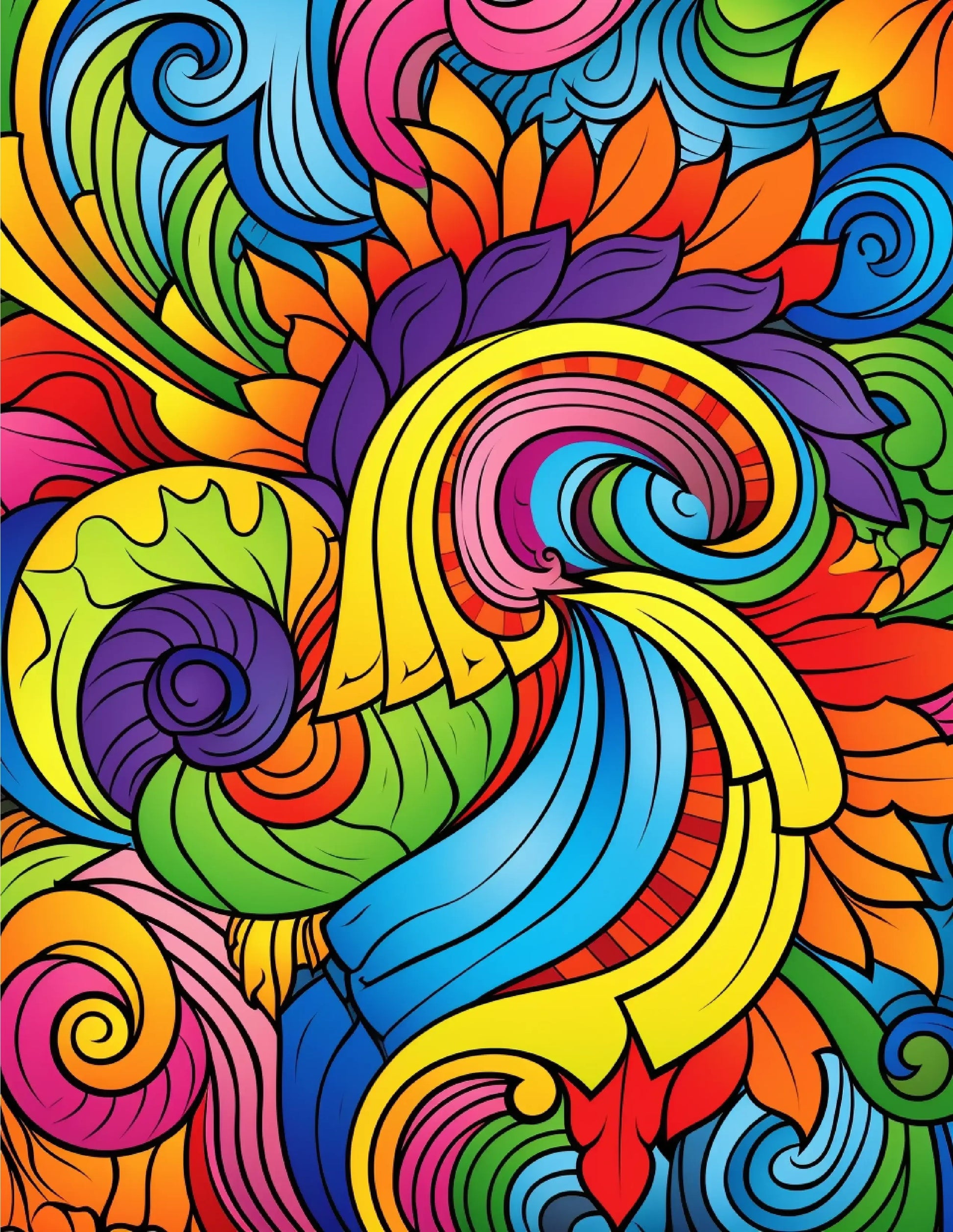 116+ Amazing Patterns Coloring Pages-Robs Books