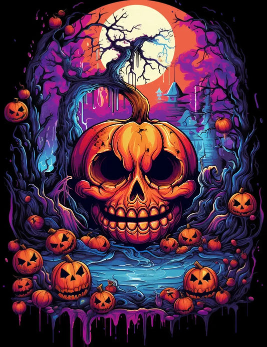 240 Halloween Coloring Pages For Adults-Robs Books