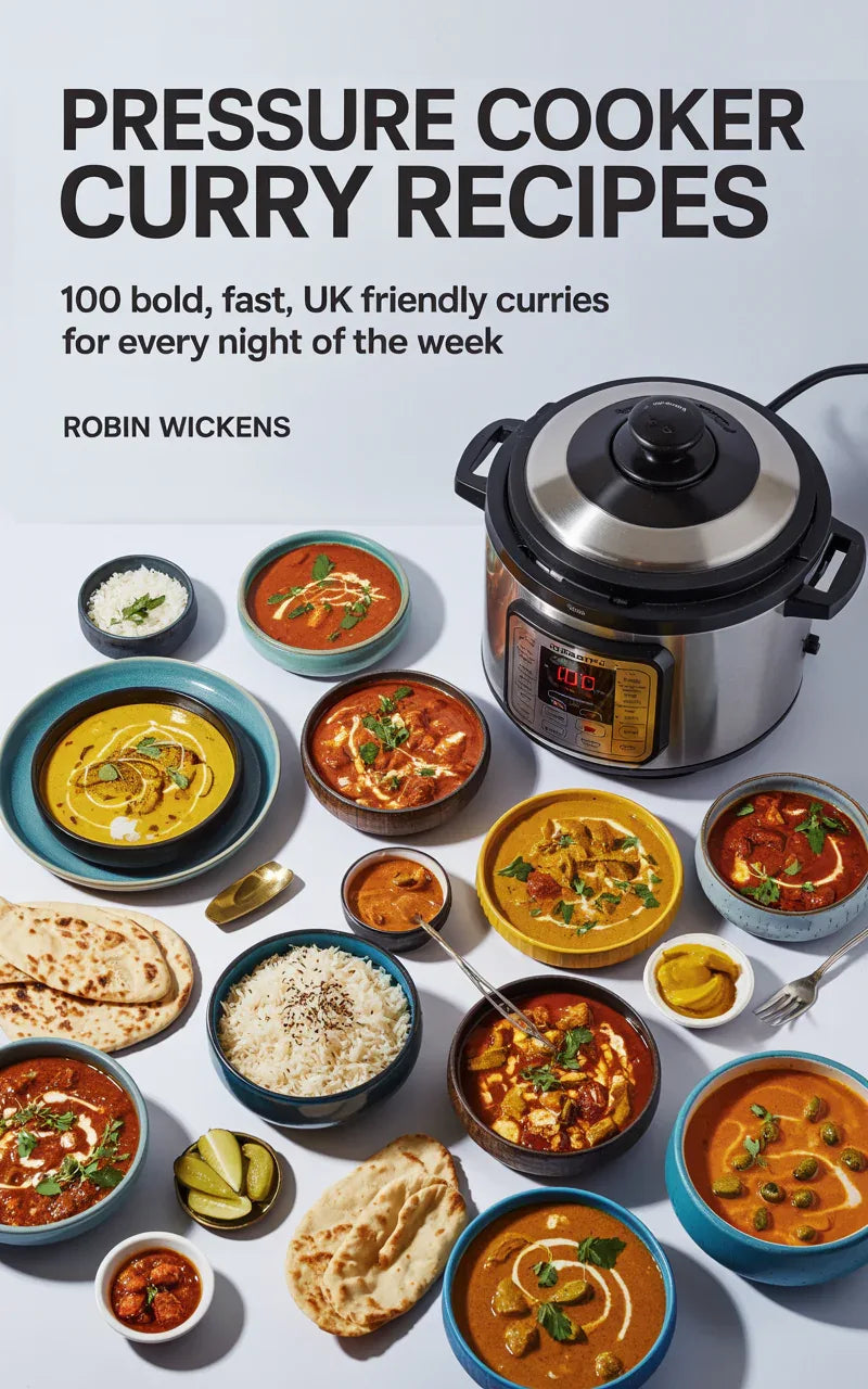 100 Pressure Cooker Curry Recipes (Illustrated)-Robs Books