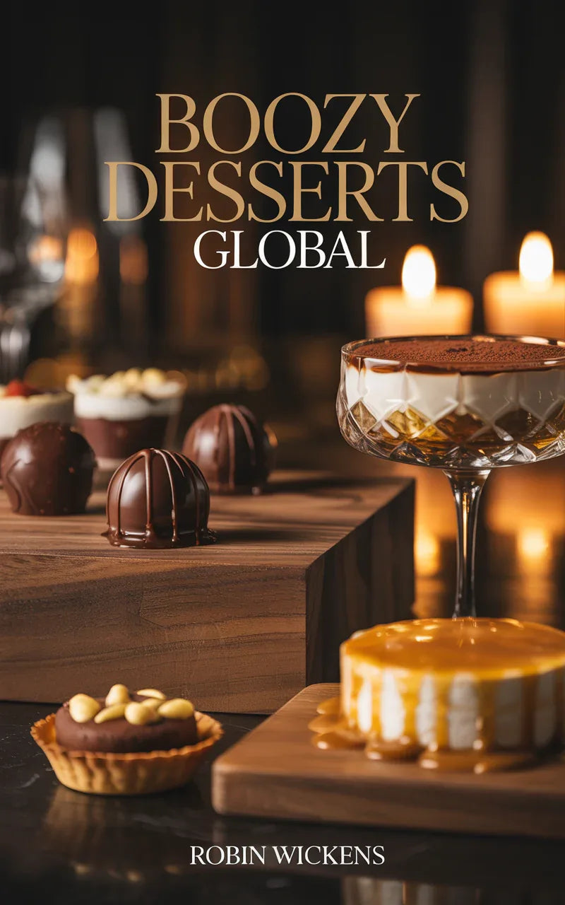 Boozy Desserts 2: A Global Collection of 100 Recipes-Robs Books