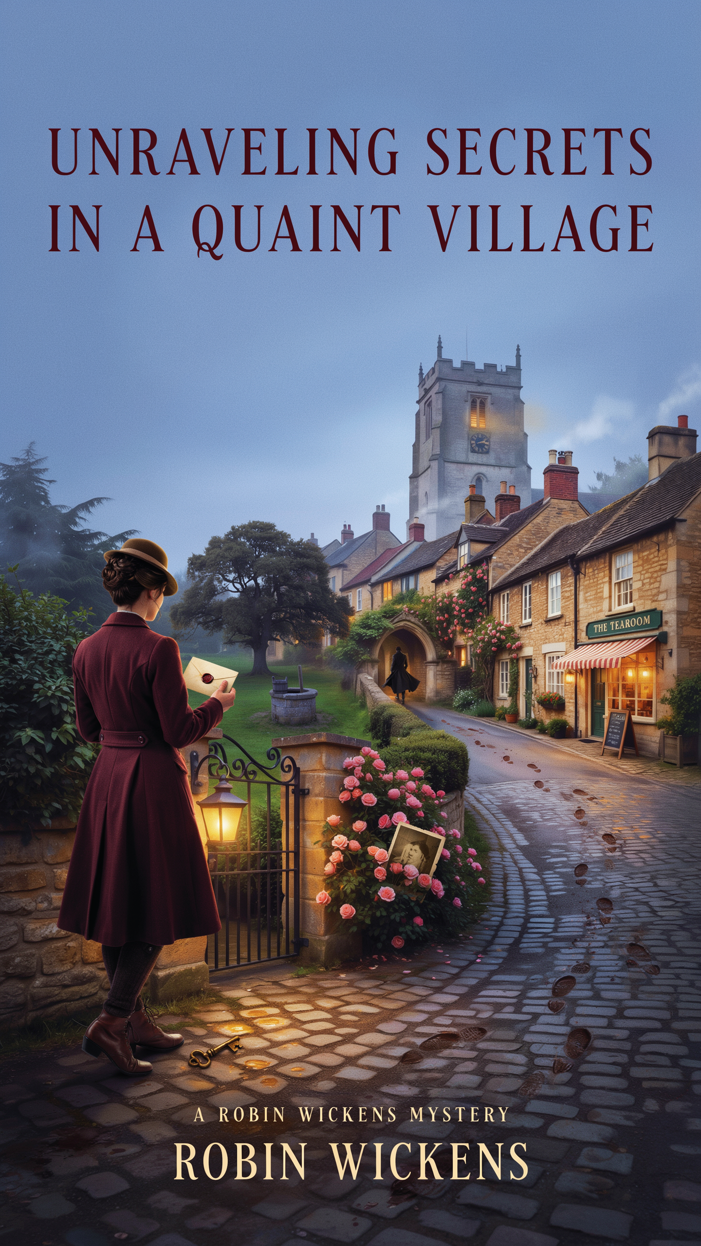 Through Cobblestone Streets Amateur Sleuth Mystery Village File Club - Robs Books