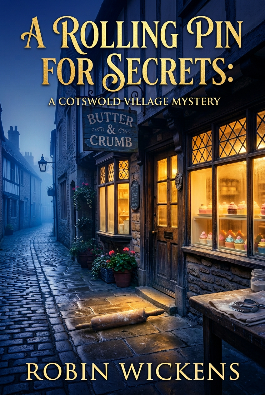 Cozy Village Baking Mystery A Rolling Pin for Secrets - Robs Books