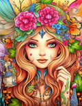104 Forest Fairy Coloring Pages - Robs Books