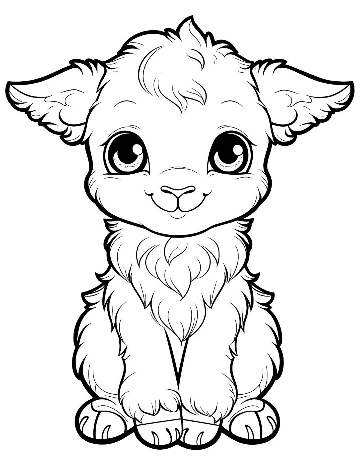 120 Wild Animals Coloring Pages for Kids-Robs Books