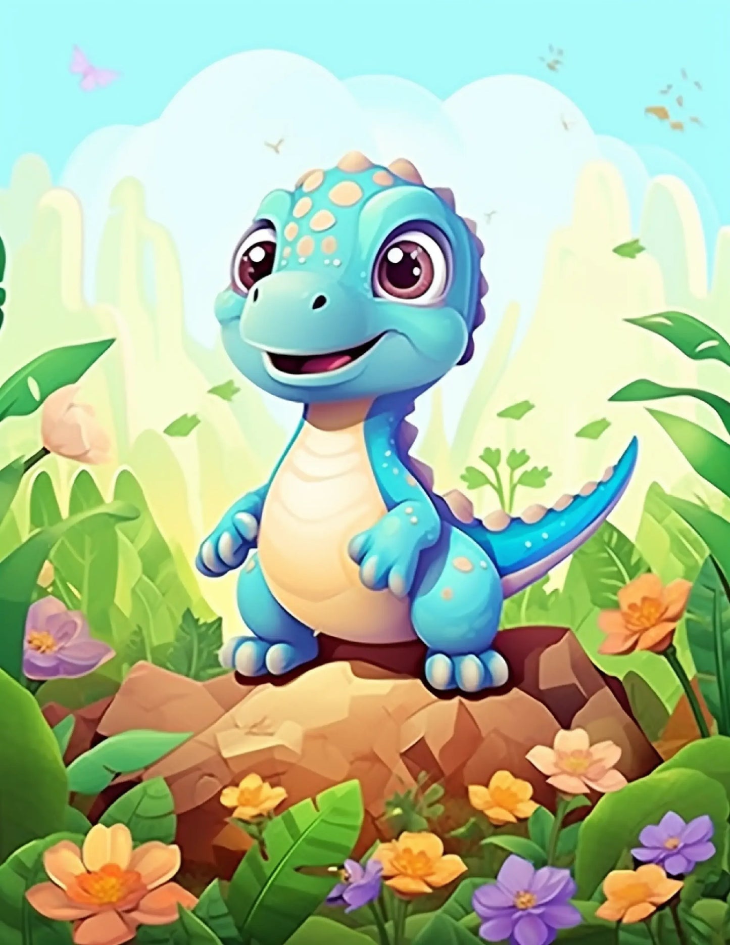 170+ Cute Dinosaur Coloring Pages For Kids 1-Robs Books