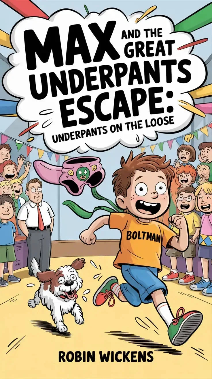 Max and the Great Underpants Escape-Robs Books