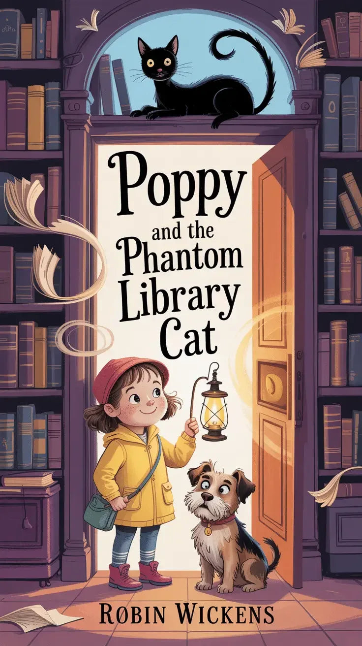 Poppy and the Phantom Library Cat-Robs Books