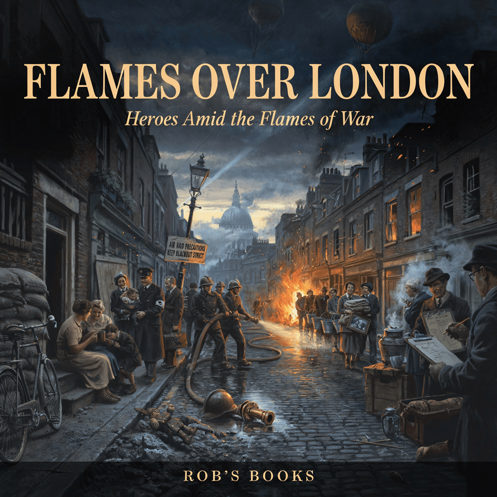 Flames Over London: Heroes Amid the Flames of War - Robs Books