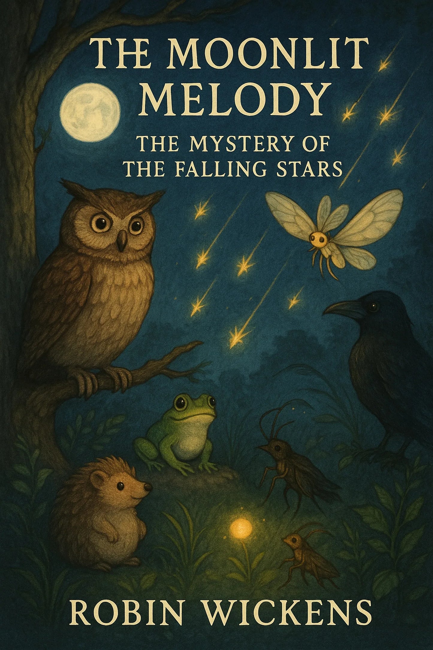 THE MOONLIT MELODY: THE MYSTERY OF THE FALLING STARS-Robs Books
