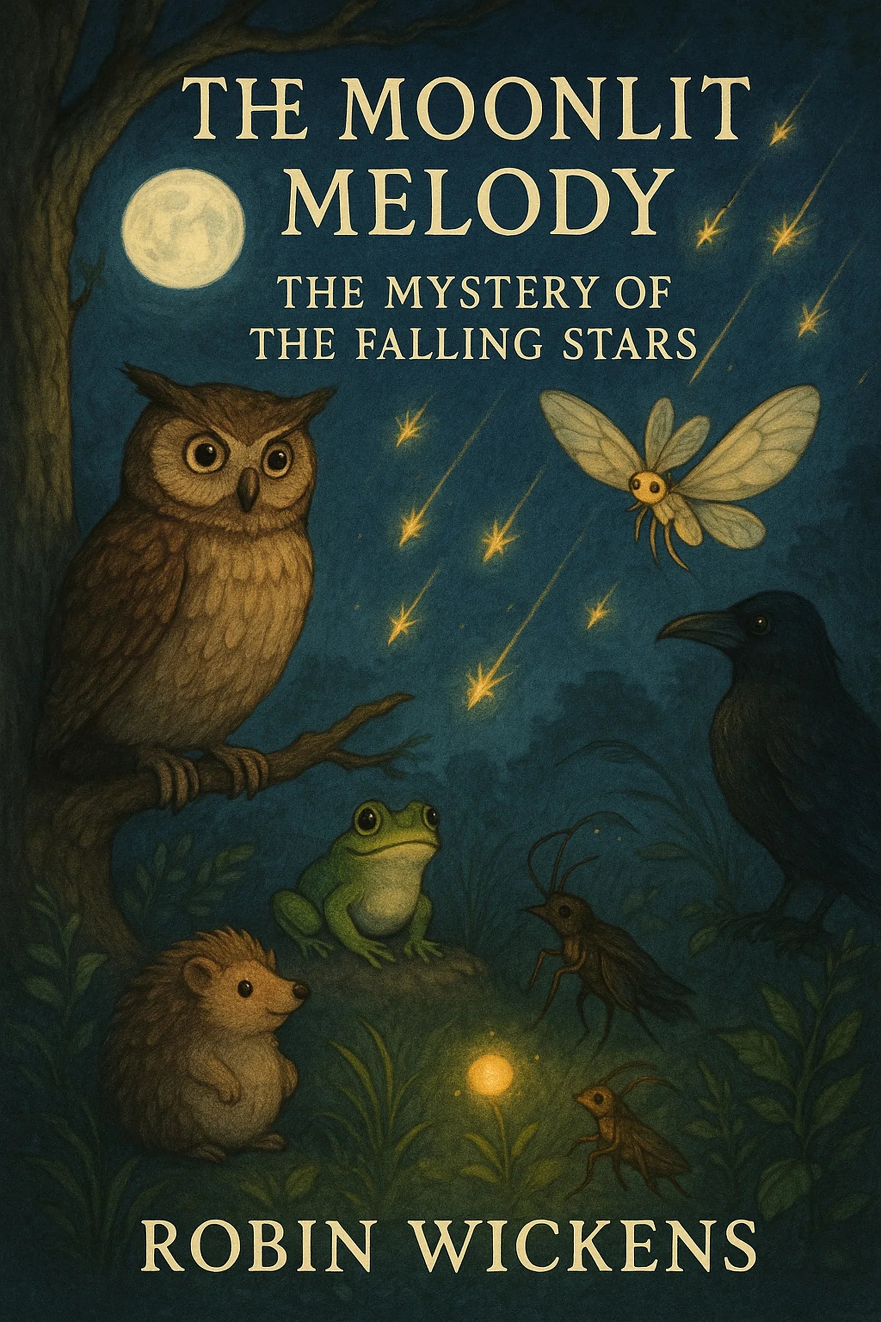 THE MOONLIT MELODY: THE MYSTERY OF THE FALLING STARS-Robs Books
