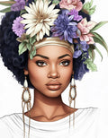 African Black Woman Coloring Pages for Adults 0 - Robs Books