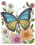 50 Butterfly Colouring Pages - Robs Books