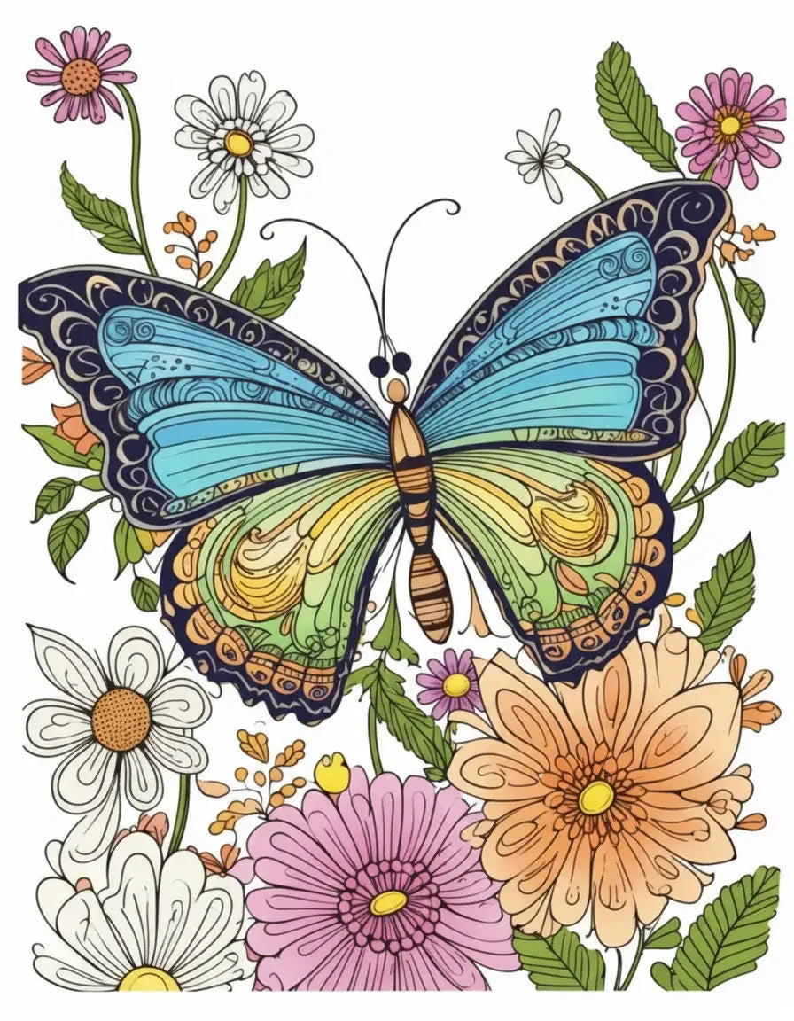 50 Butterfly Pages-Robs Books