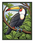 100 Stained Glass Bird Coloring Pages 1 - Robs Books