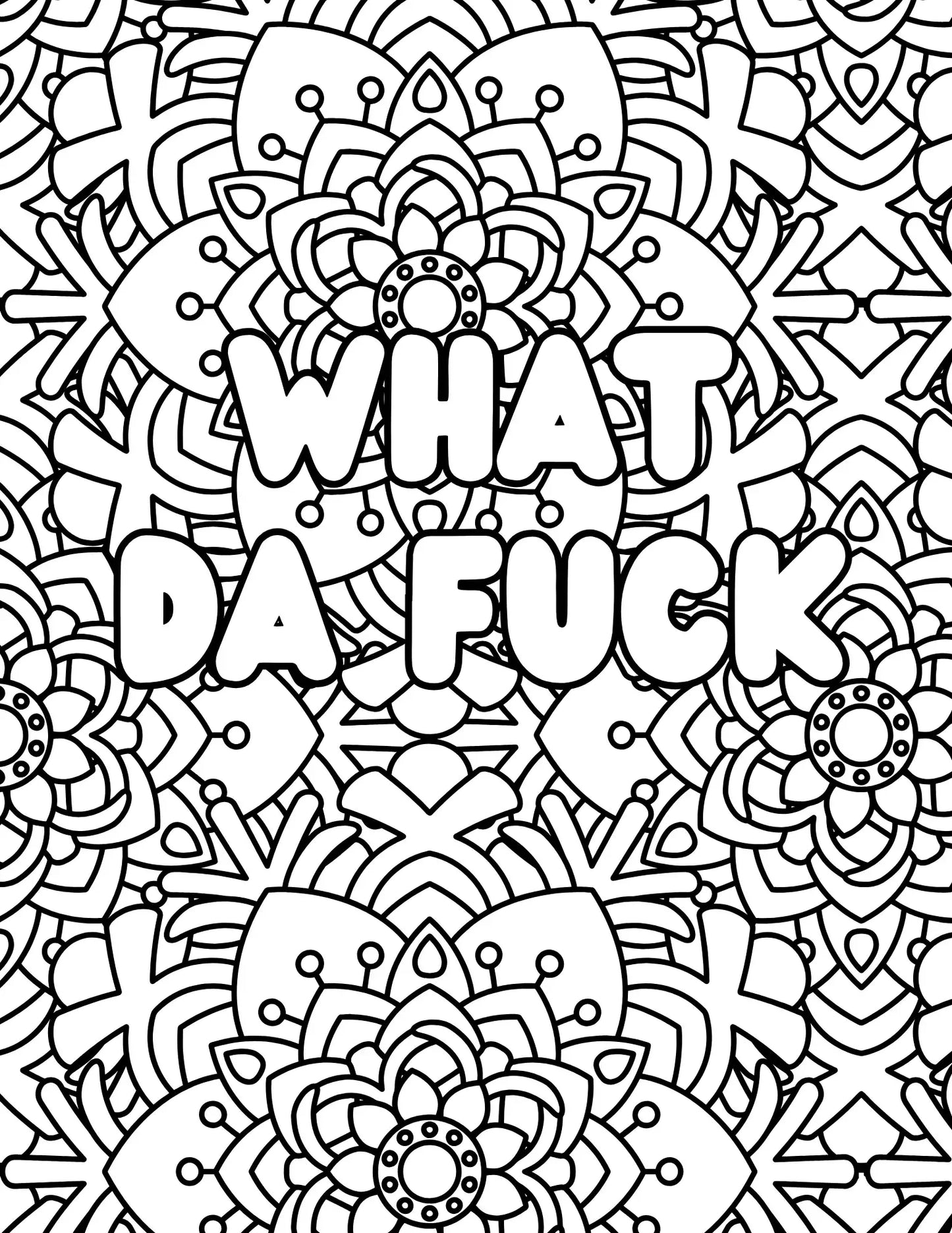 255 Stress Relief Adult Coloring Pages-Robs Books