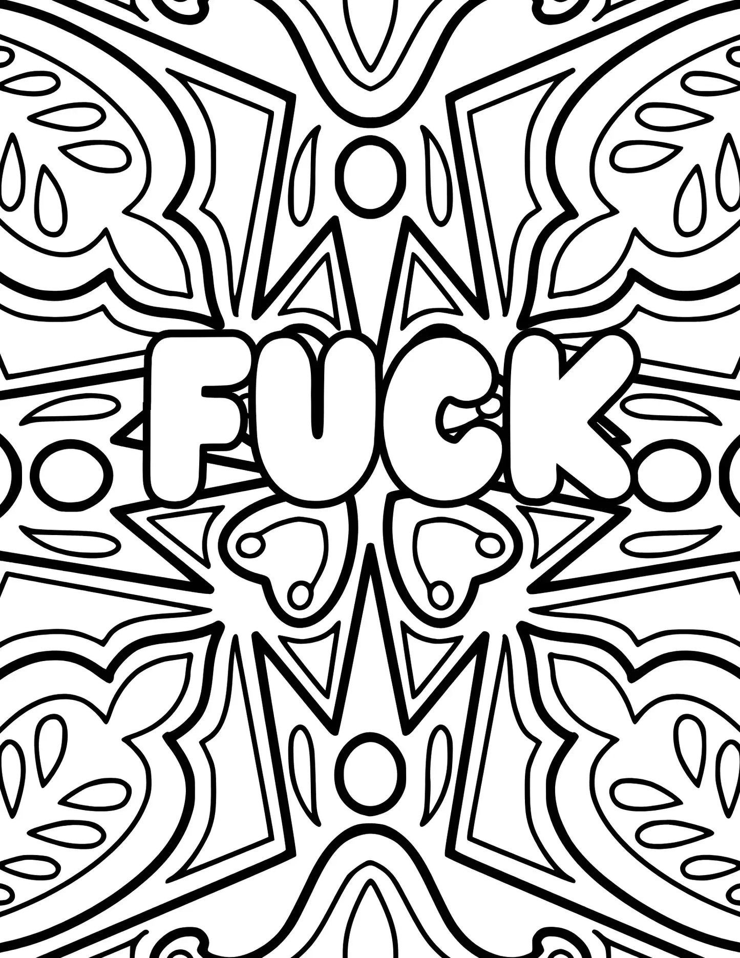 255 Stress Relief Adult Coloring Pages-Robs Books