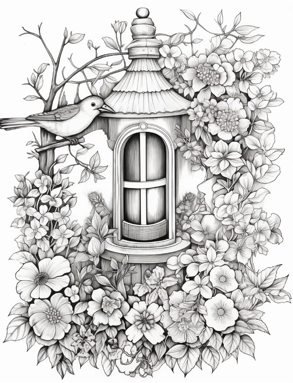 220 Secret Garden Coloring Pages - Robs Books