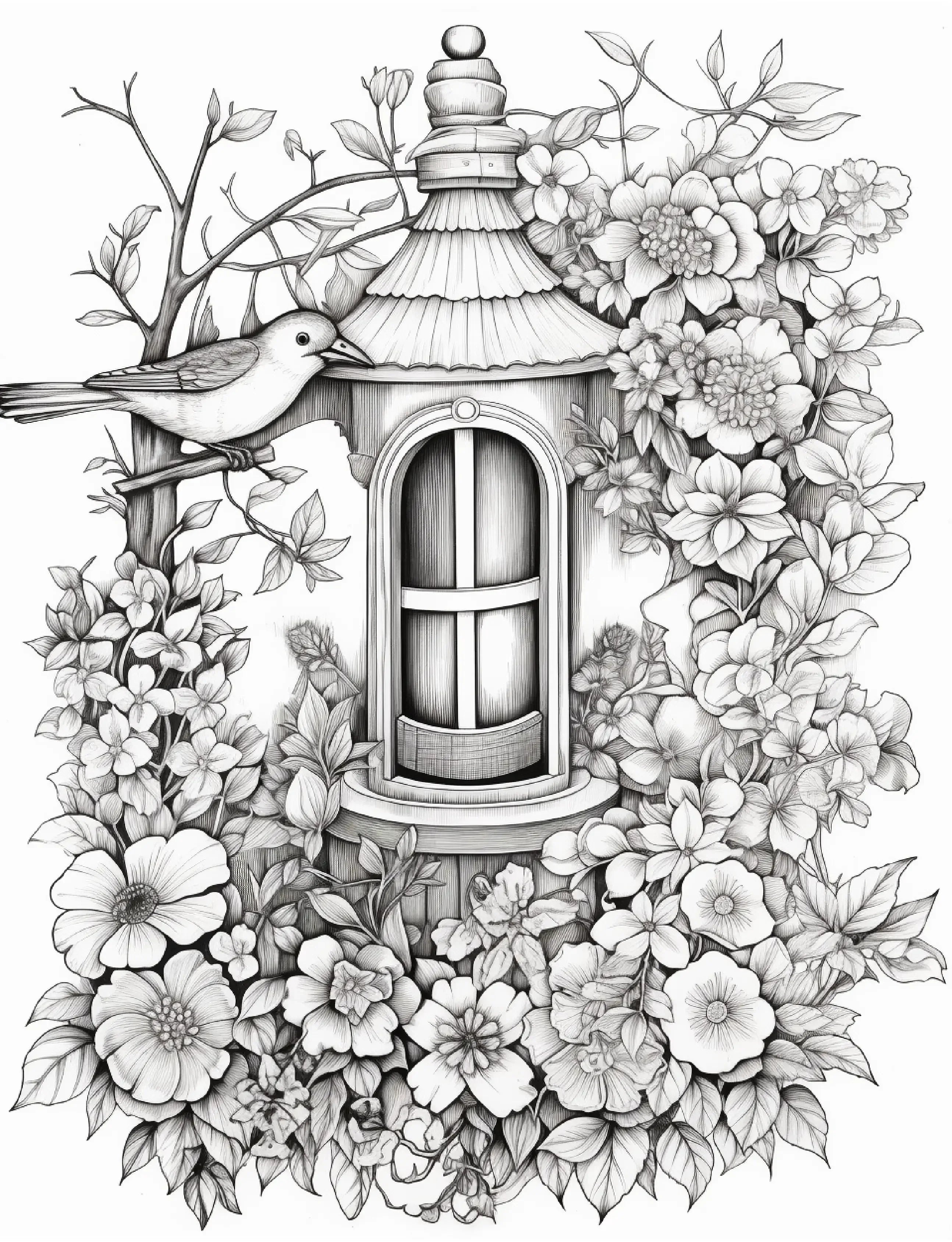 220 Secret Garden Coloring Pages - Robs Books