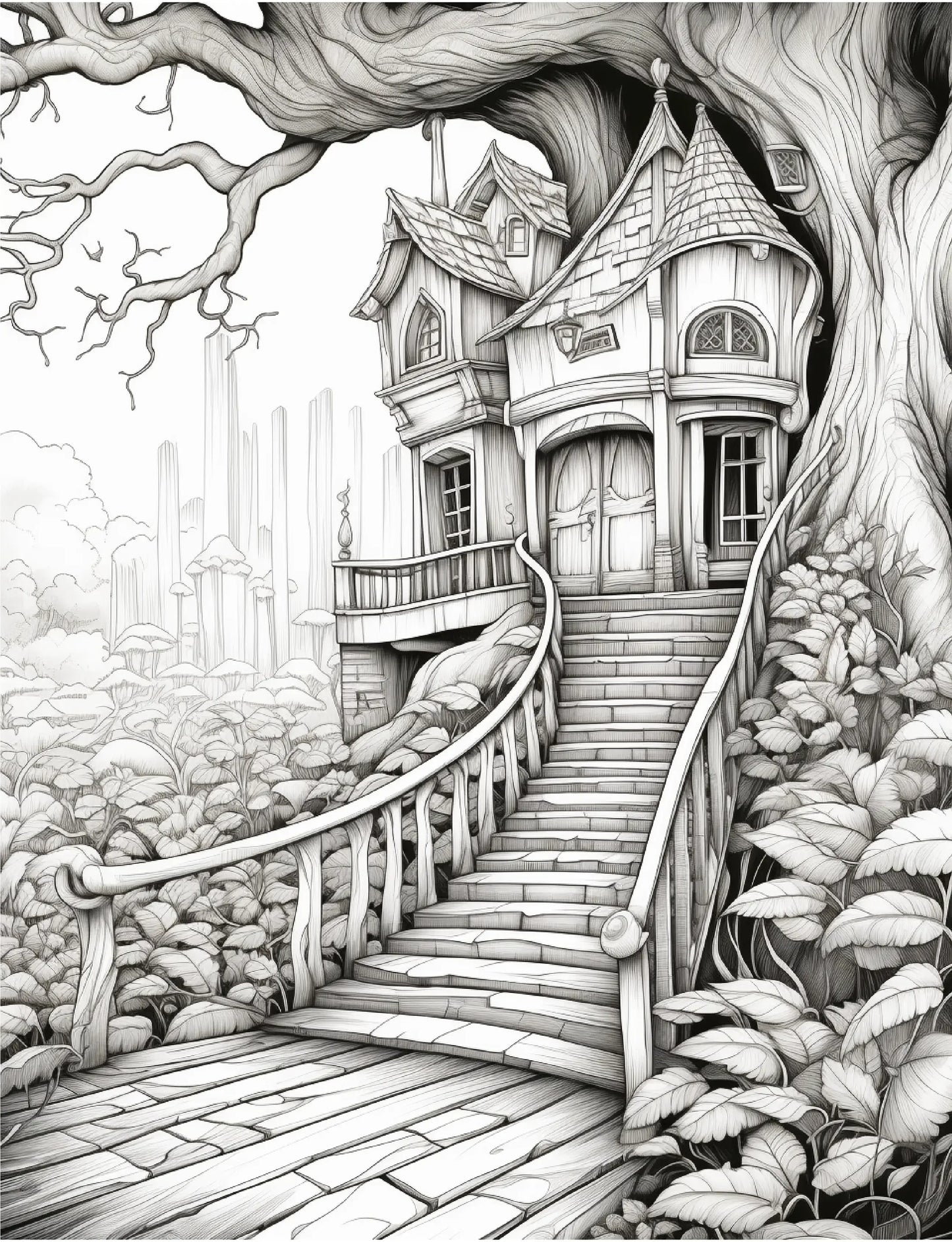 220 Secret Garden Coloring Pages-Robs Books