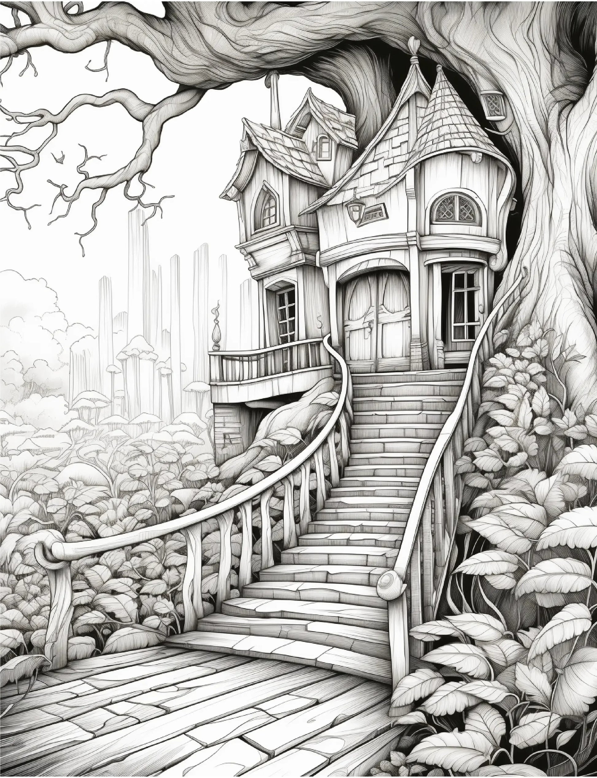 220 Secret Garden Coloring Pages-Robs Books