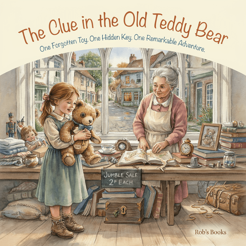 The Clue in the Old Teddy Bear - Robs Books
