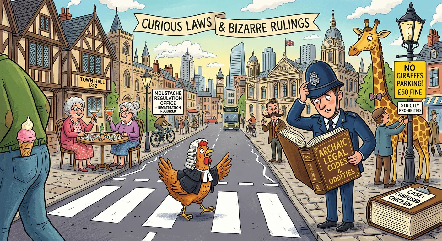 The Law Is a Donkey (And Sometimes a Chicken) Absurd Laws That Somehow Still Exist - Robs Books
