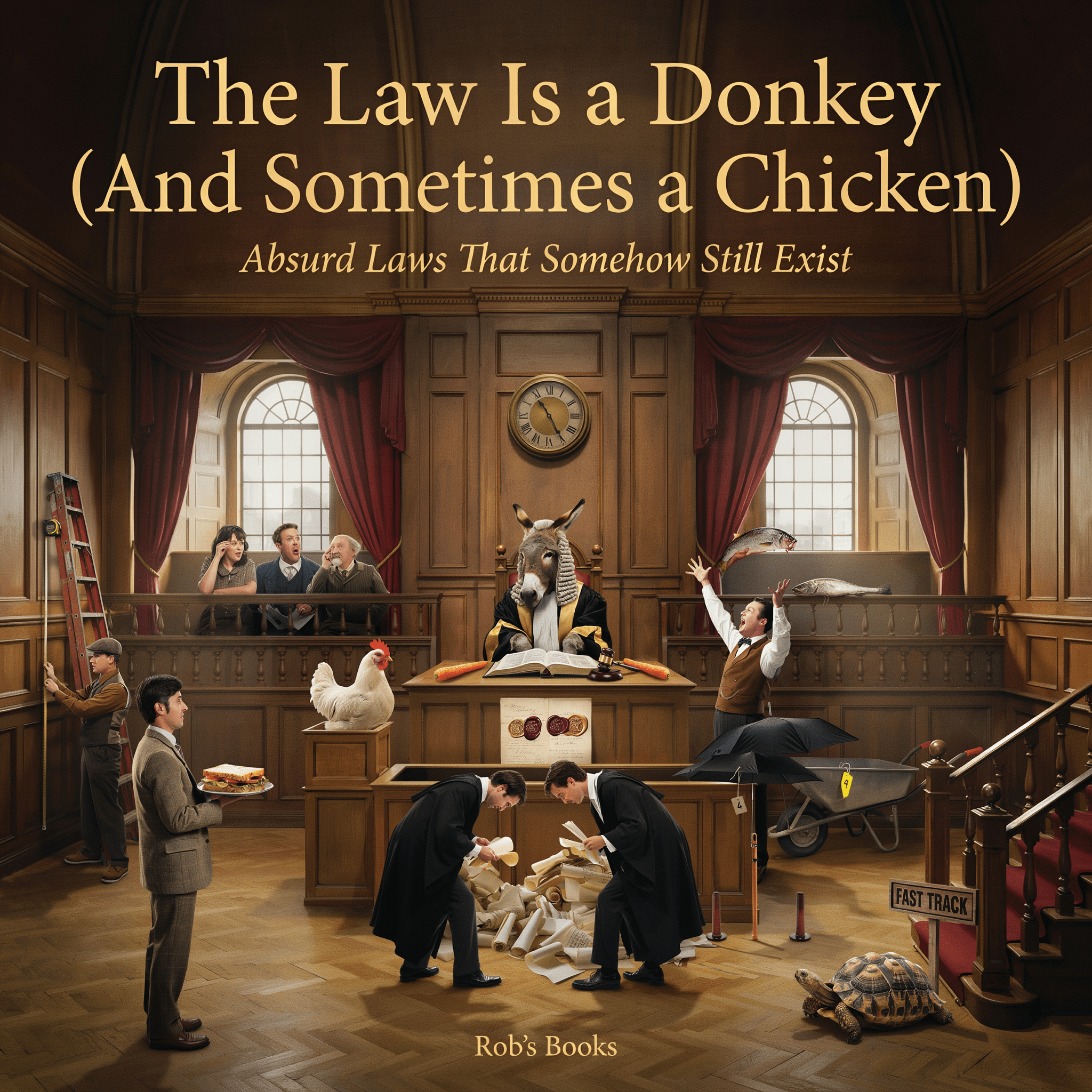 The Law Is a Donkey (And Sometimes a Chicken) Absurd Laws That Somehow Still Exist - Robs Books
