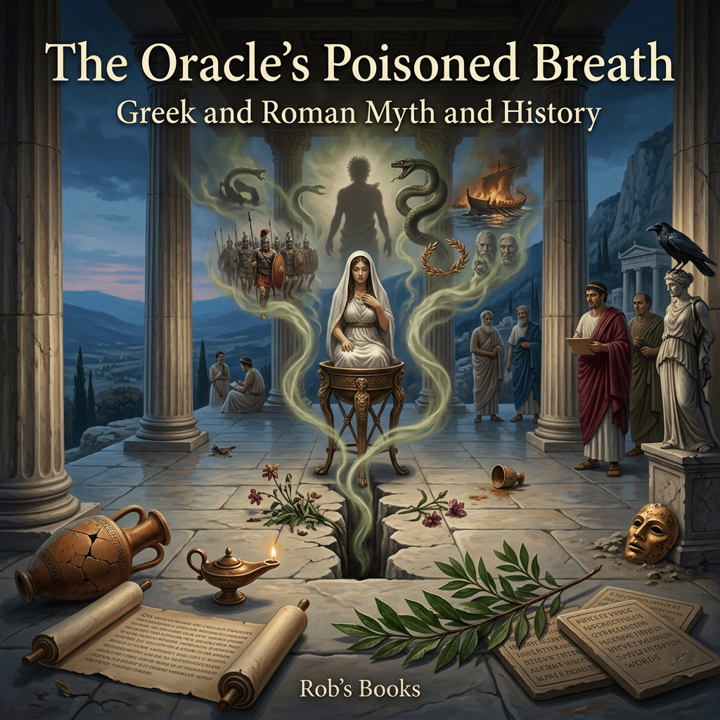 The Oracle’s Poisoned Breath | Greek and Roman Myth History - Robs Books