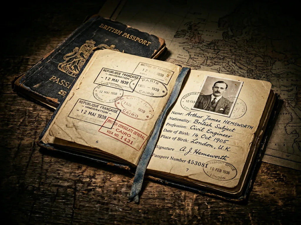 The Passport That Divided the World - Robs Books