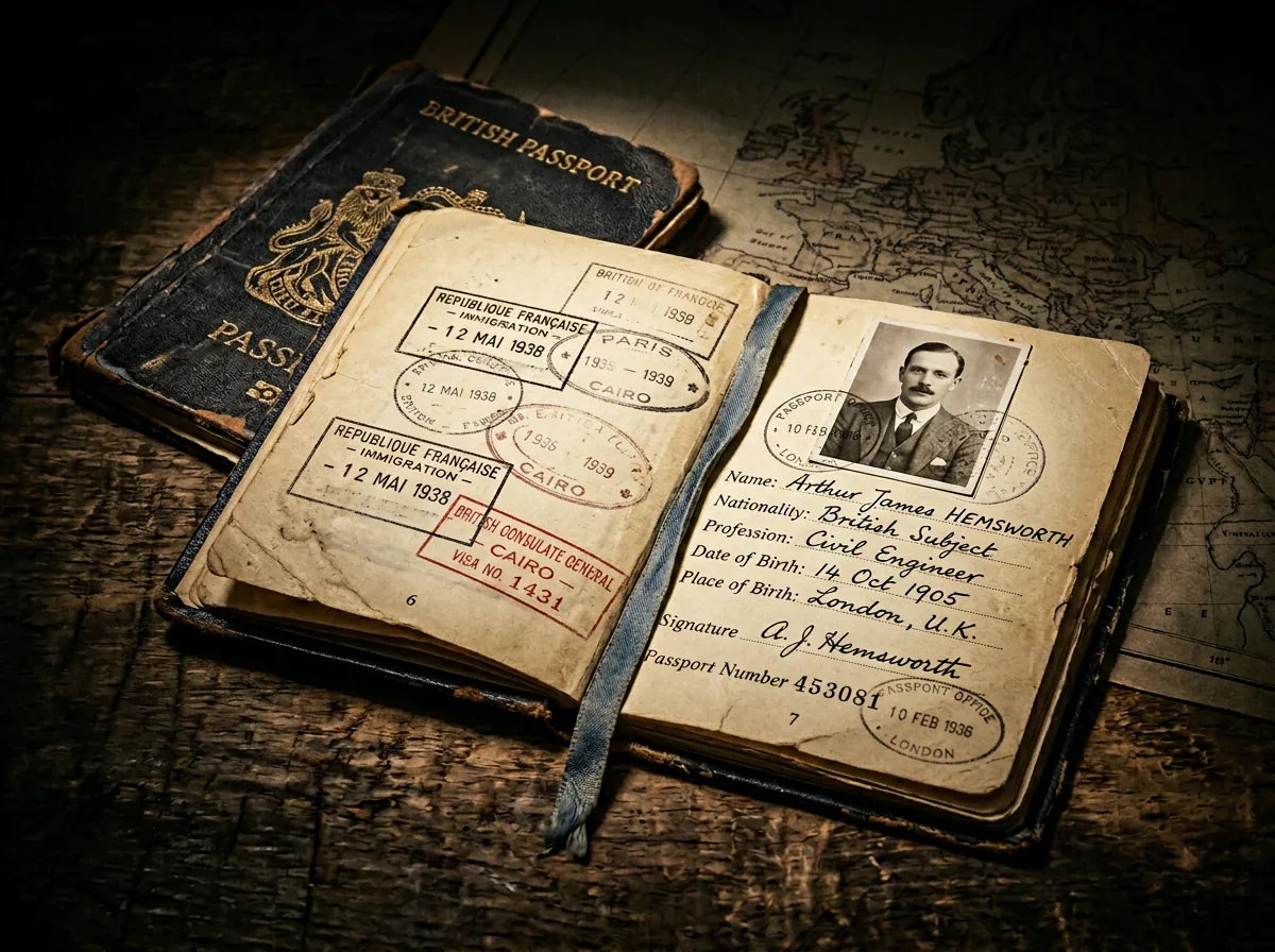 The Passport That Divided the World - Robs Books